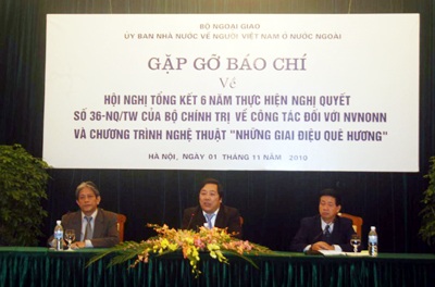 Chuẩn bị Hội nghị tổng kết 6 năm Nghị quyết 36 về người Việt Nam ở nước ngoài - 1 Chuẩn bị Hội nghị tổng kết 6 năm Nghị quyết 36 về người Việt Nam ở nước ngoài - 1